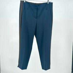 Women’s Luisa Cerano Cropped Tuxedo Pants‎ Size 8 Wool Blend